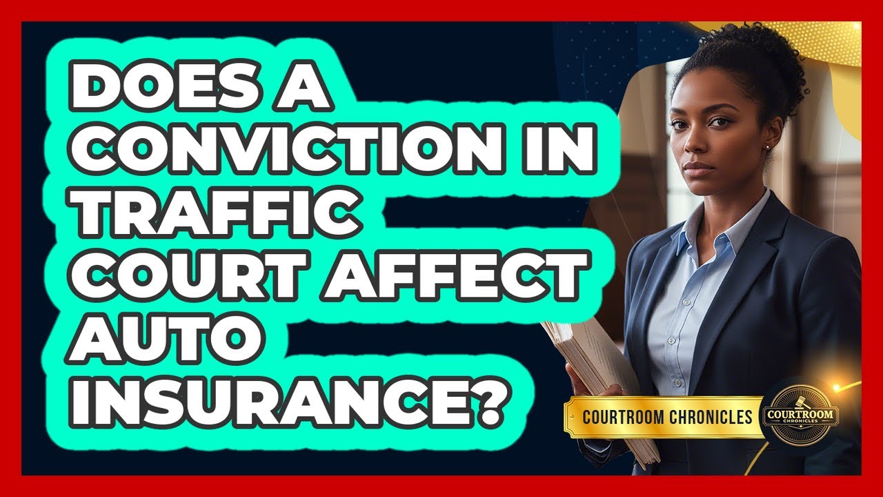Does a Conviction in Traffic Court Affect Auto Insurance?