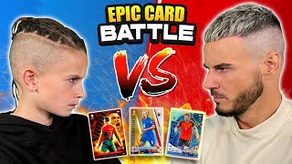 Dad Vs Son Card Battle Best Team Wins 