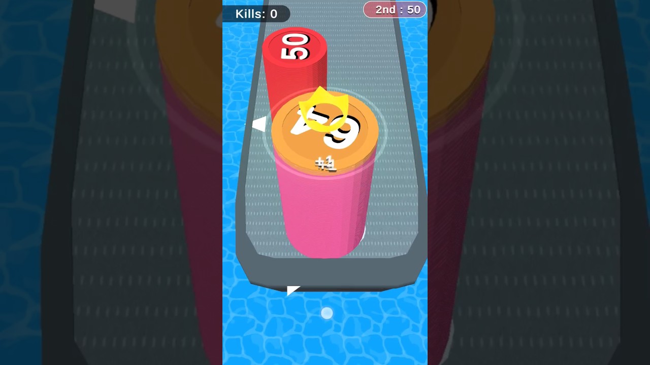 number one coin stack game 