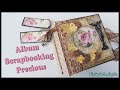 Álbum de scrapbooking Precious de Stamperia - Álbum de scrap muy facil