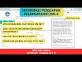 INFORMASI PERSIAPAN OSN-K 2026 | INPUT PEMETAAN SEKOLAH | MODA ONLINE MODA SEMI ONLINE