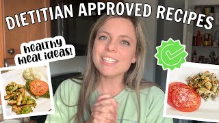 DIETITIAN APPROVED RECIPES + TRADER JOES HAUL! HEALTHY RECIPES & EASY MEALS!