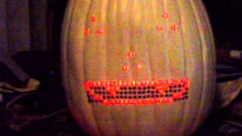 Trick or treat, Happy Halloween chipKIT pumpkin