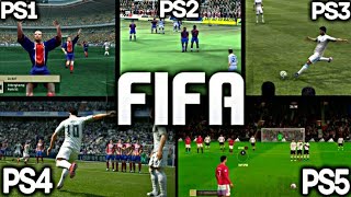 Fifa Ps1 Vs Ps2 Vs Ps3 Vs Ps4 Vs Ps5