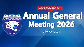 AFC LEOPARDS AGM 2026