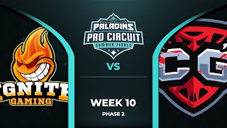 PALADINS Pro Circuit: IGNITE GAMING vs Carnage Gaming (Phase 2 Week 10)