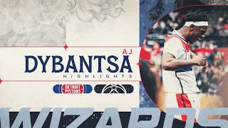 AJ Dybantsa scores 14 points in preseason win over Pistons