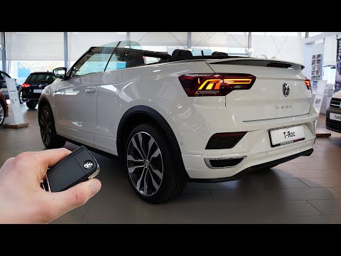 Volkswagen Cabriolet Convertible - 2020 VW T-Roc Cabrio 1.5 TSI (150hp) - Sound & Visual Review!