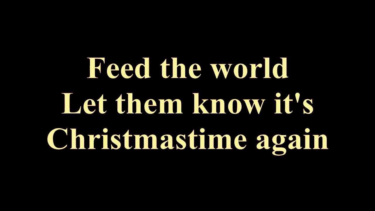 Band Aid Do they know its christmas time Lyrics YouTube