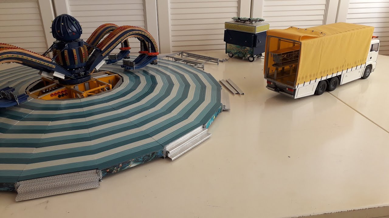 Spider model Octopussy - Transport and build up