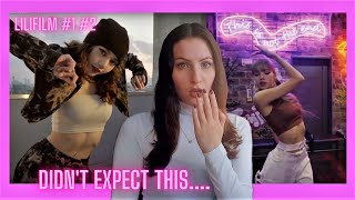 DANCER REACTS TO LILIFILM #1 and #2!!??  Blackpink Lisa Dance Performance Video Reaction Review
