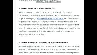 Can I Sell My Retirement Annuity 2023