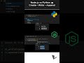 Creating Files with Node.js &amp; Python #shorts #python  #nodejs  #coding #programming  #file