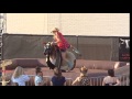Racing Analyst Jill Byrne rides a Bull !