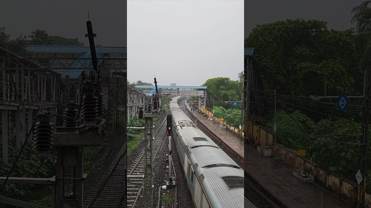 LHB Coach Crossing Like Snake 