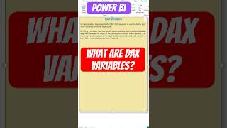 What Are Dax Variables? In Under 3 Minutes Learn The Important Concepts Benefits Of Using Var