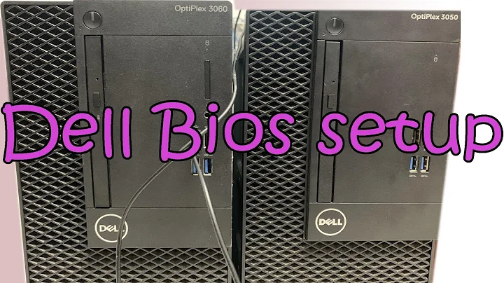 Dell optiplex 3050 3060 bios setting with window 10 | Dell UEFI BIOS setting