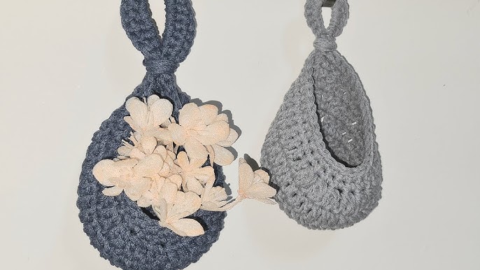 5 Ways To Crochet A Hanging Basket With Single 2024