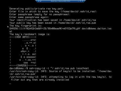 Authenticating to an OpenSSH server using keys instead of passwords