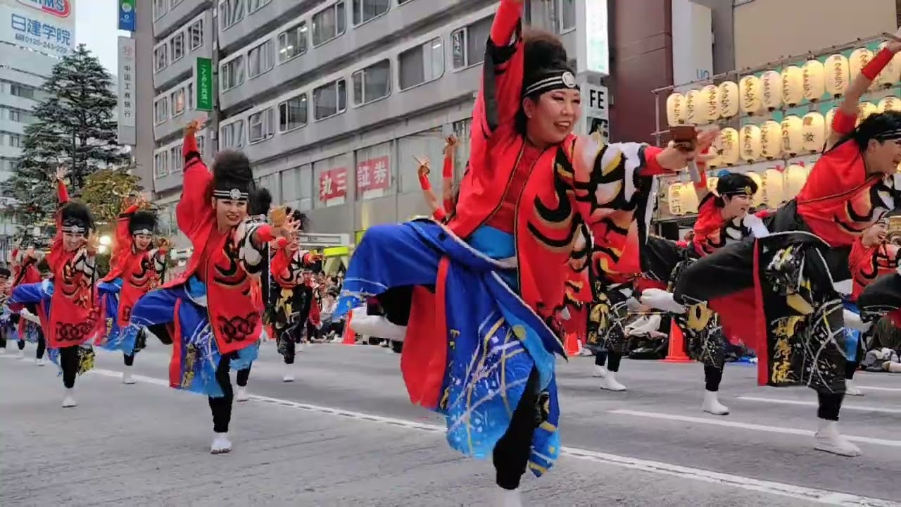 夏舞徒 かぶと よさこい 2025 東京よさこい（ふくろ祭り）アゼリア通り会場 2025..10.12