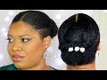 How To- Holiday Updo l Natural Hair l 4c Hair l Renata Nicole Beauty