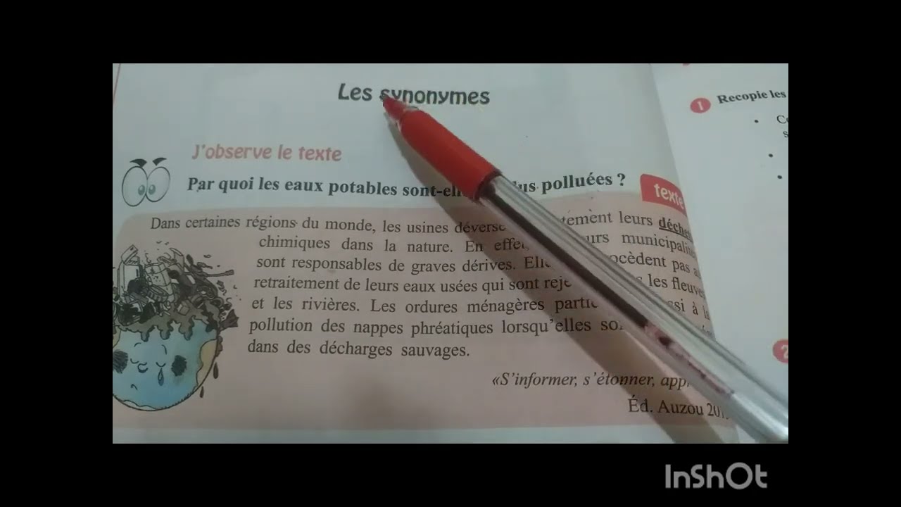 شرح صفحة 102|103من كتاب اللغة الفرنسية السنة أولى متوسط