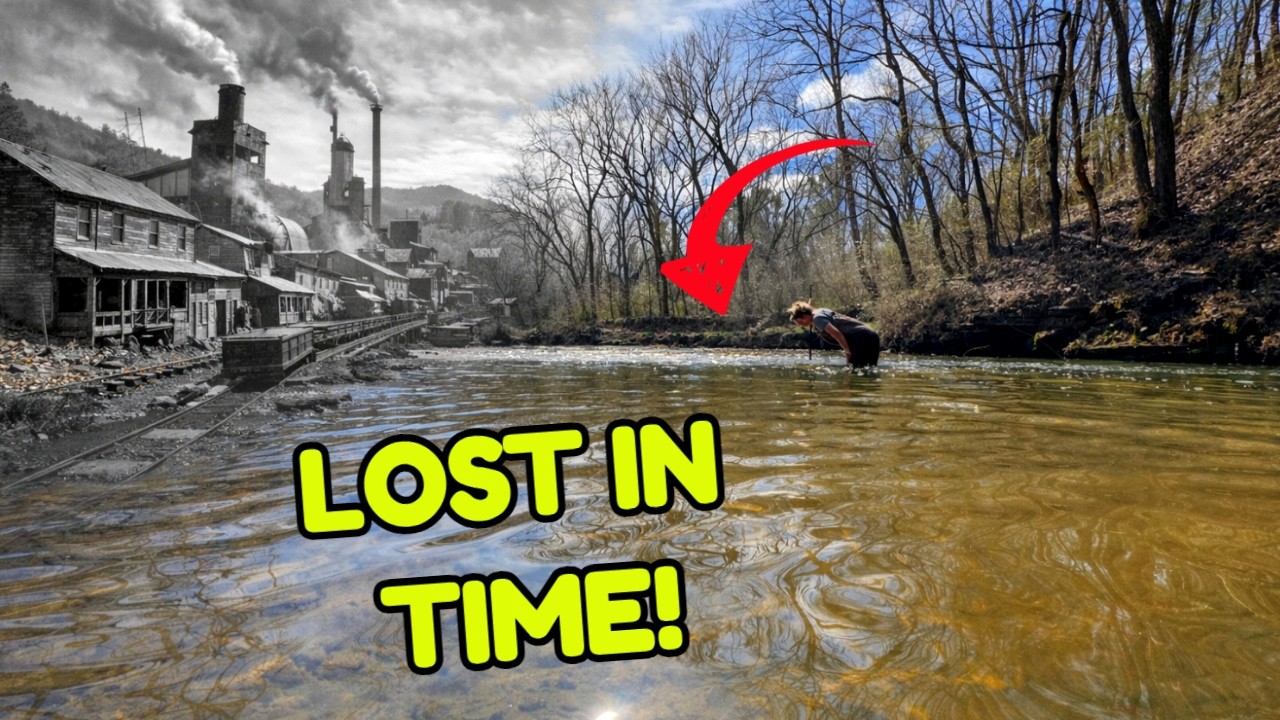 Забытая история города-призрака, обнаруженная во время поиска сокровищ в реке с помощью металлоис...