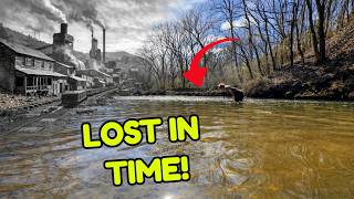 Ghost Town's Forgotten History found while Mudlarking with our Metal Detectors for River Treasure!