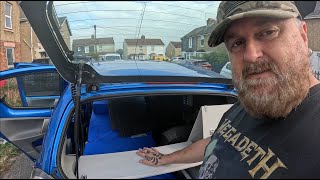 My first micro camper conversion with a Toyota Aygo. It wasn't easy!!