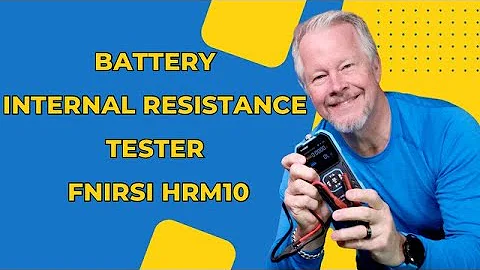Fnirsi HRM-10 Battery Tester with Internal Resistance measurement #batterytester #batteryanalyzer