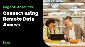 Sage 50 Accounts (UK): Connect using Remote Data Access