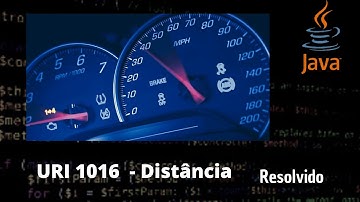 Distância (URI 1016) - Exercício resolvido Java - Beecrowd