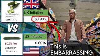 I compared US & UK grocery prices to last year’s. Here’s what I found