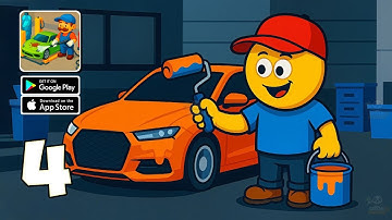 Real Car Detailing - Gameplay Walkthrough Part 4 - Hyper Casual Games (iOS, Android)