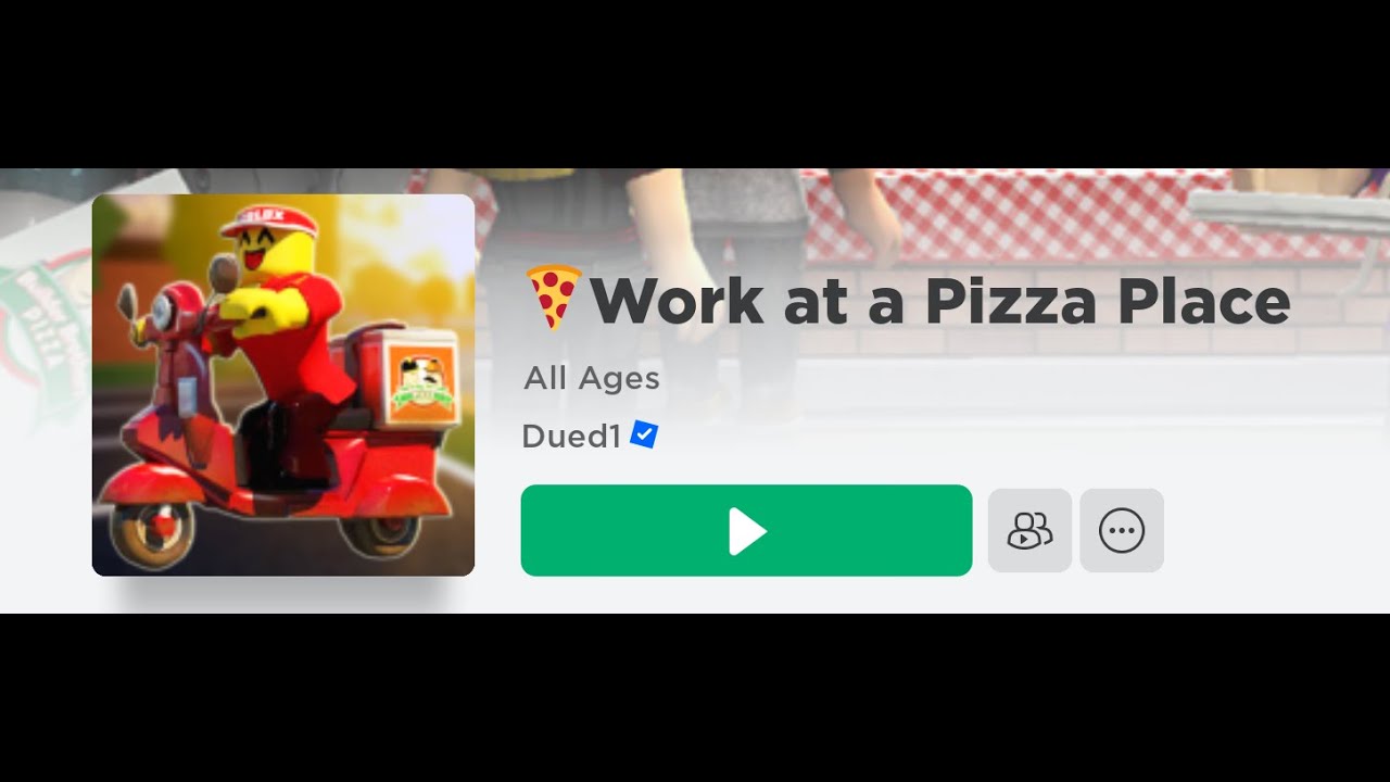 How To Play ROBLOX Work At A Pizza Place YouTube 