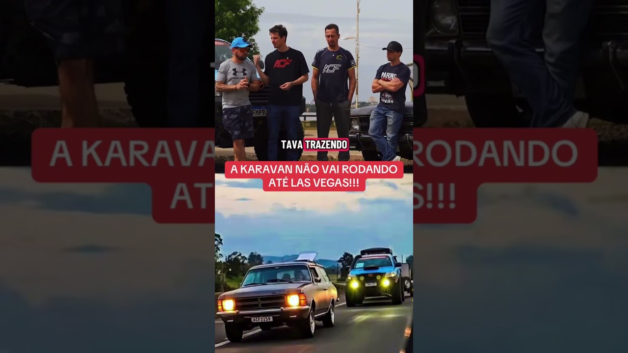 Ricardinho ACF revela por que desistiu de ir dirigindo até Las Vegas! 😳 