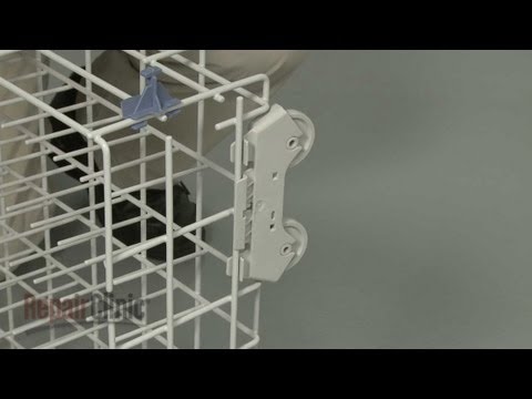 View Video: Whirlpool Dishwasher Replace Dish Rack Roller, Lower #8268645