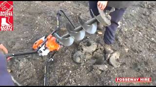 Fosseway Hire Stihl 2 Man Post Borer