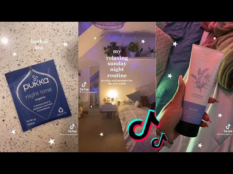 night time routine tiktok compilations 🌌🖤 - YouTube