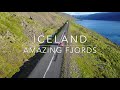 ICELAND: AMAZING FJORDS. Flying over / Aerial / Drone Film