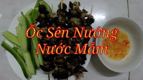 Ốc Sên (Ốc Ma)Nướng Nước Mắm # 30
