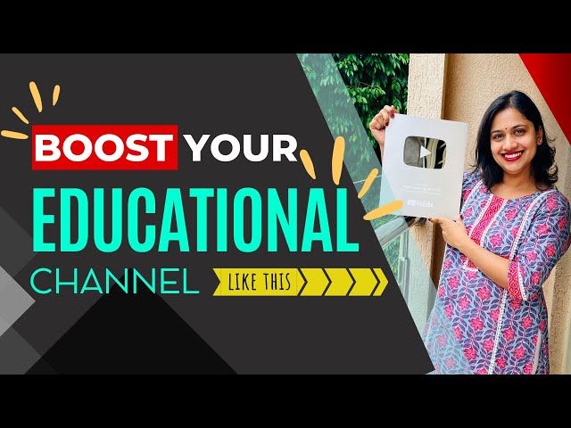 FASTEST Way to GROW an Educational Channel in 2023 