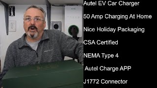 Autel EV Charger Level 2 Home Charger Details and Unboxing