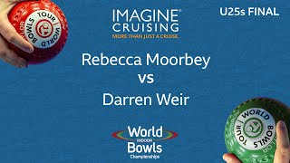 World Indoor Bowls Championship 2024 Rebecca Moorbey vs Darren Weir  Day 16 Match 5