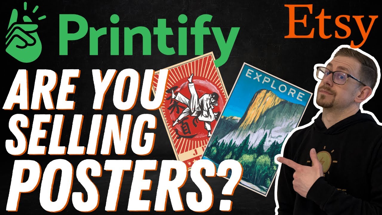 Printify Poster Review - Sell Print on Demand Posters!
