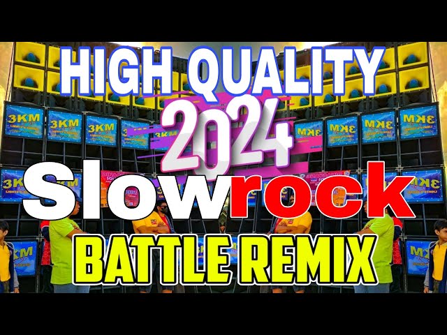 NEW HIGH QUALITY 2024 SLOWROCK BATTLE REMIX | SOUNDCHECK - DJ WAWE+DJ JOHN BEATS class=