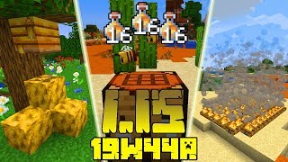 Minecraft 1.15 Snapshot 19W44A Co Nowego? Butelki Miodu Się Stakują Optymalizacja