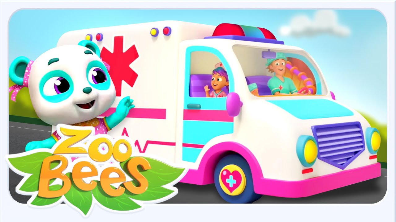 Wheels On The Ambulance A Safety Song and Nursery Rhymes for Kids