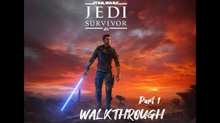 STAR WARS JEDI FALLEN ORDER Gameplay Walkthrough Part 1 (2K ULTRA 60FPS)