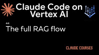 44. The full RAG flow - Claude with Google Cloud's Vertex AI - Claude course
